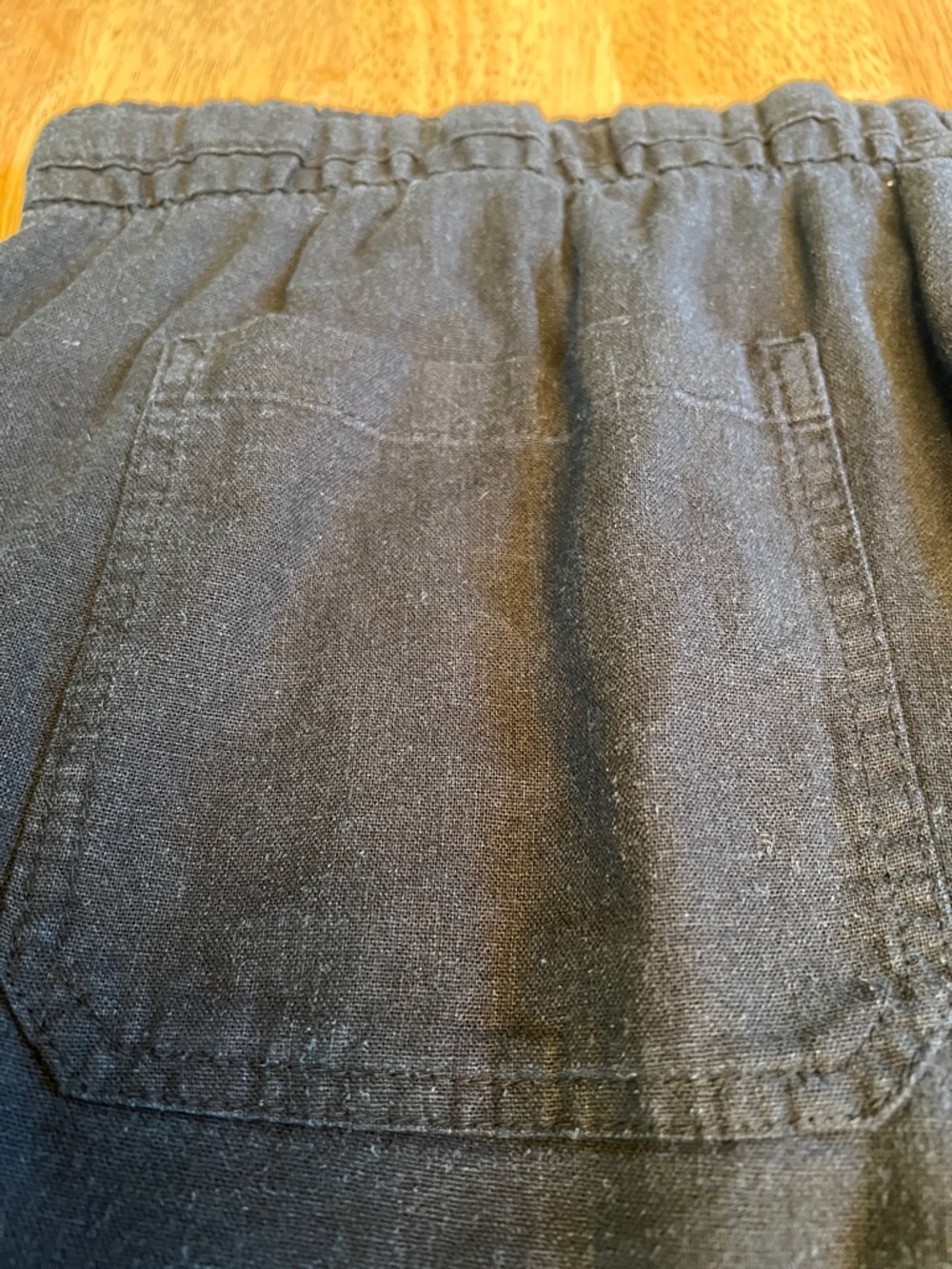 Old Navy Linen/Rayon Blend Wide Leg Draw-string Pants size M - Picture 7 of 16
